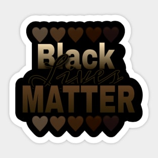 black lives matter Sticker